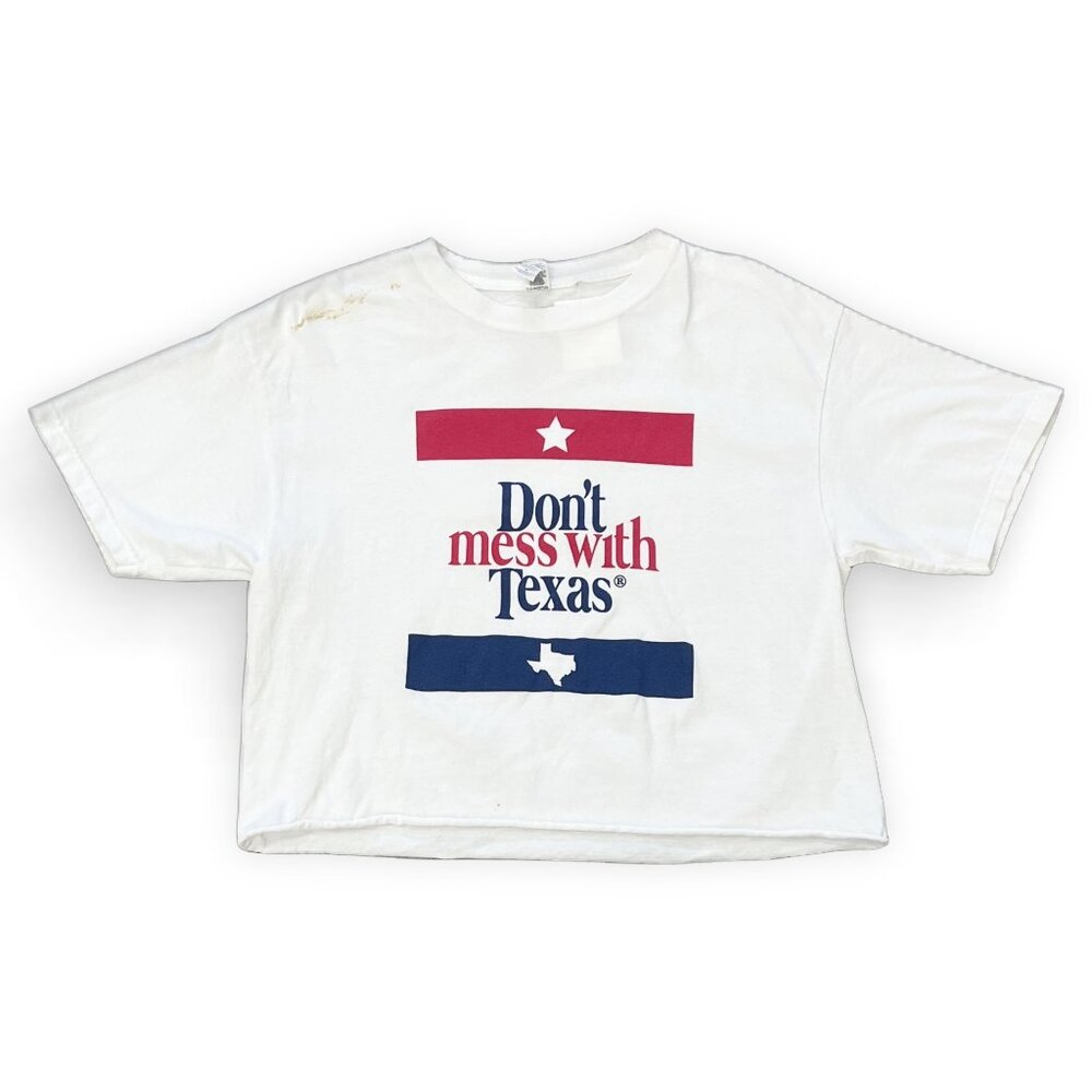 M | Don’t Mess With Texas Cropped T